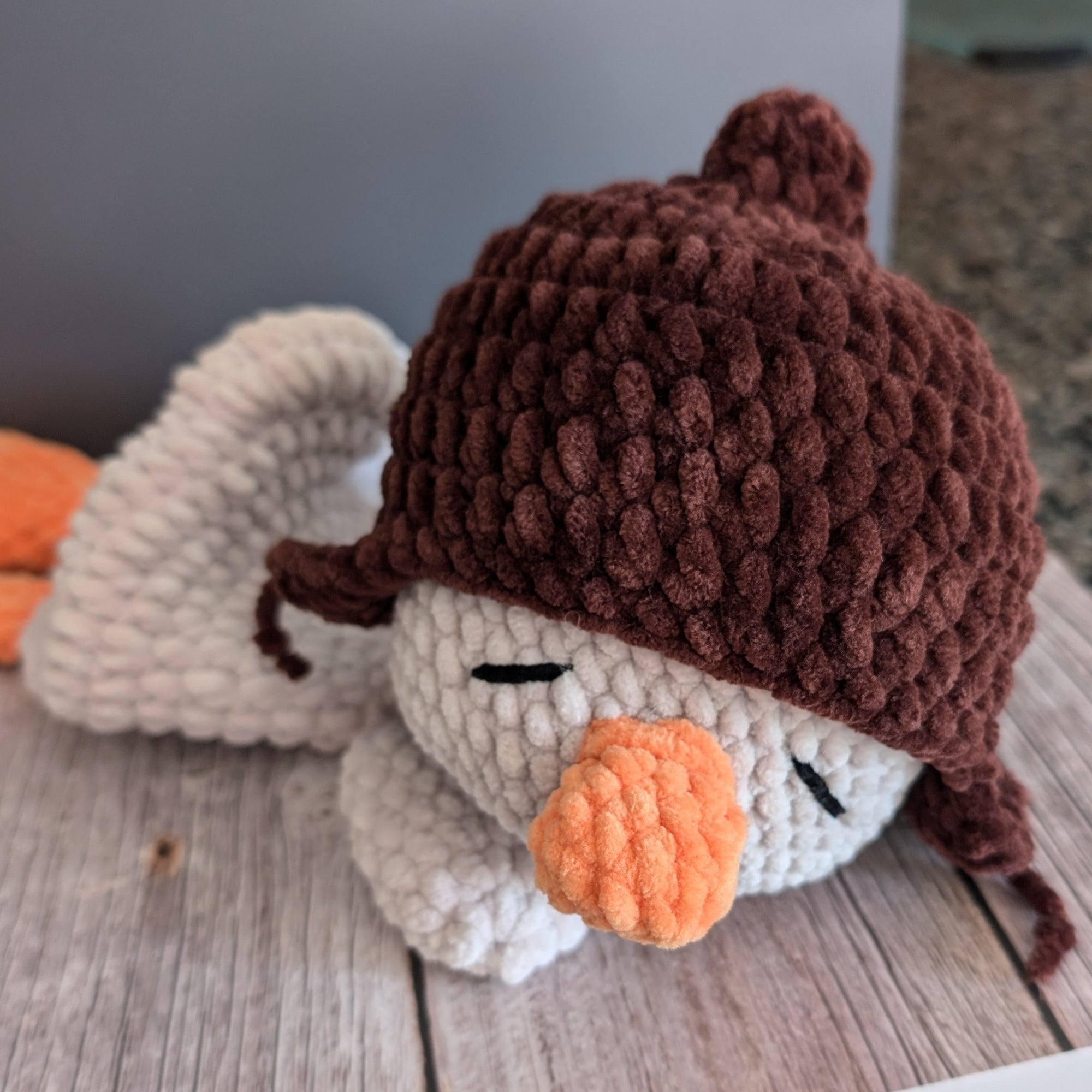 Plumeau, le tendre compagnon de Plumette 💙 (Format moyen)