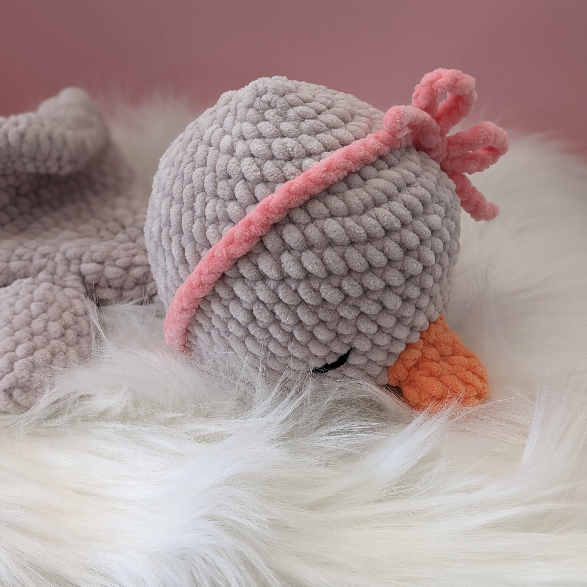 Plumette, la compagne de Plumeau 💙 (Format moyen)