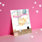 Invitation anniversaire - Thème Chaton