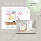 Invitation anniversaire - Thème Chaton