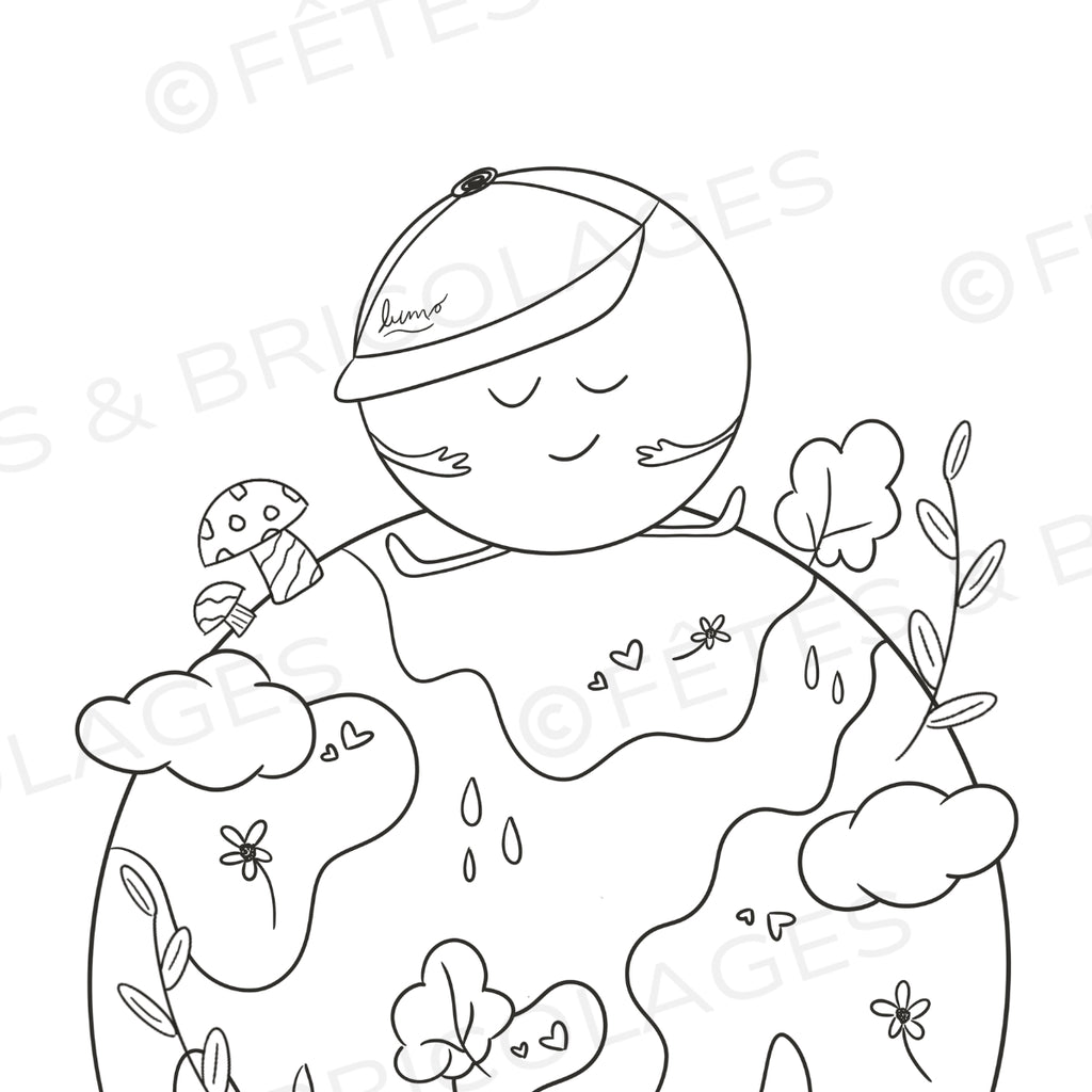 Mission Planète Terre - Activité créative (PDF imprimable)