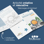 Mission Planète Lune - Activité créative (PDF imprimable)