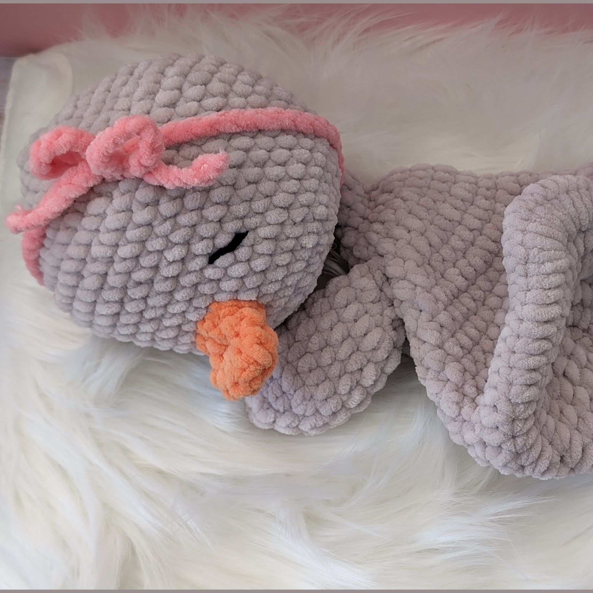 Plumette, la compagne de Plumeau 💙 (Format moyen)