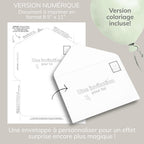 Invitation anniversaire - Thème Renard